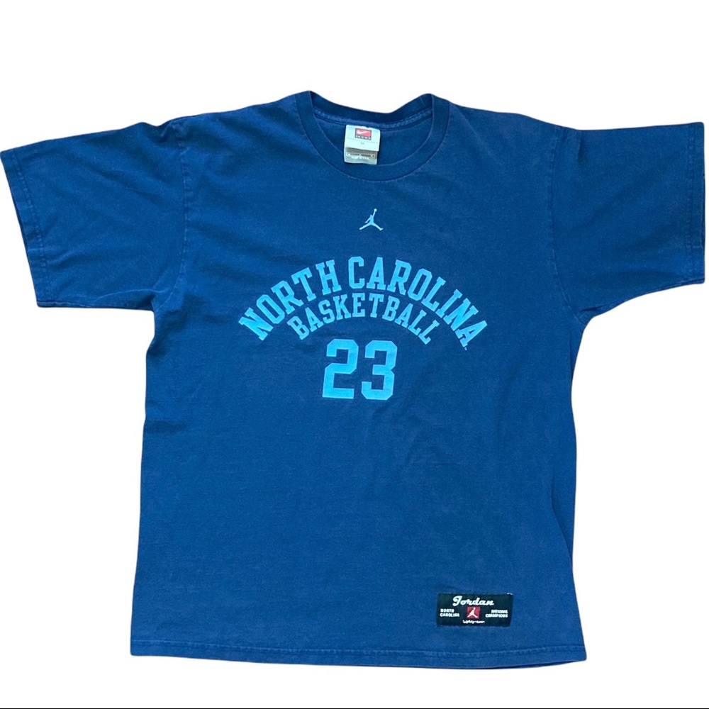 Vintage Nike Shirt Michael Jordan 23 North Carolina Basketball Team Nike